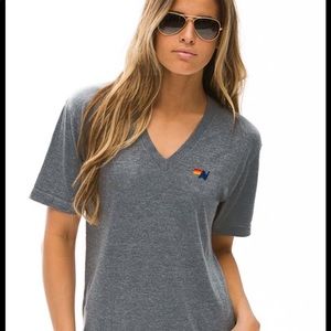 Aviator Nation V Neck Tee